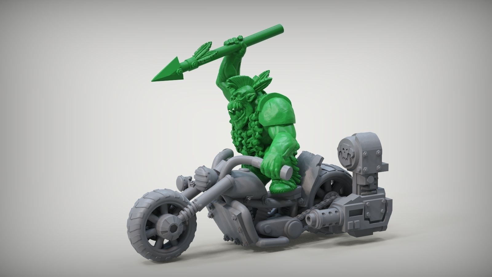 TATANKA RIDERS 3D print model_14