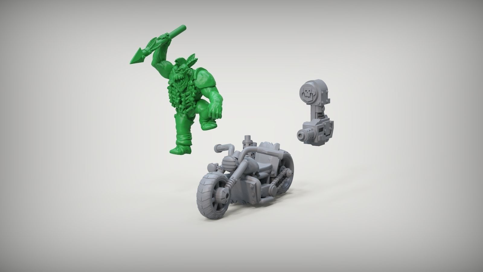 TATANKA RIDERS 3D print model_10