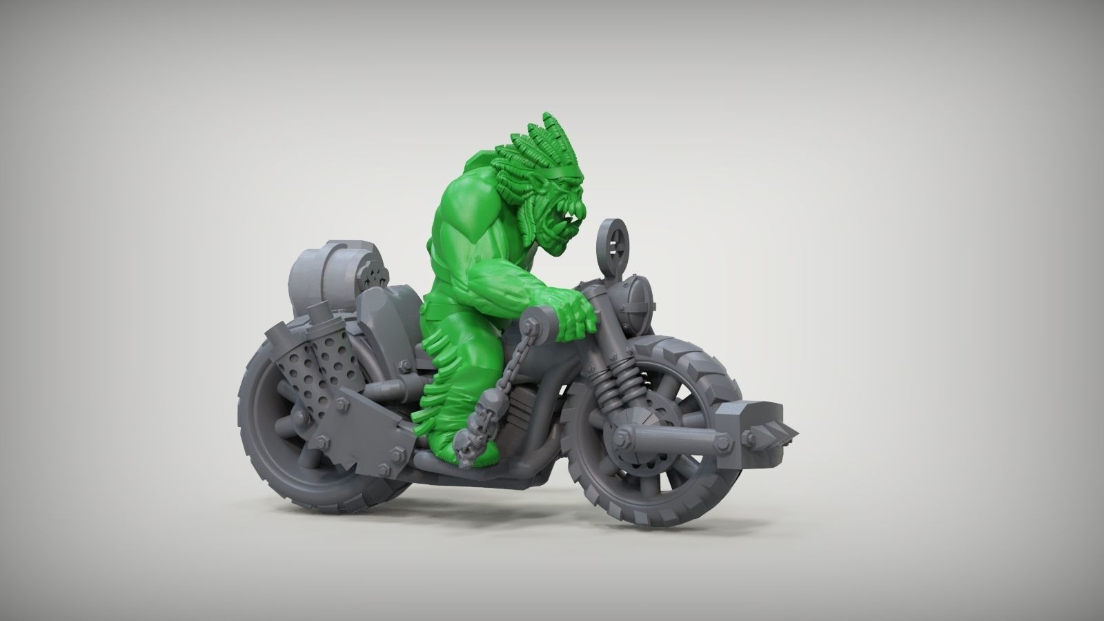 TATANKA RIDERS 3D print model_2