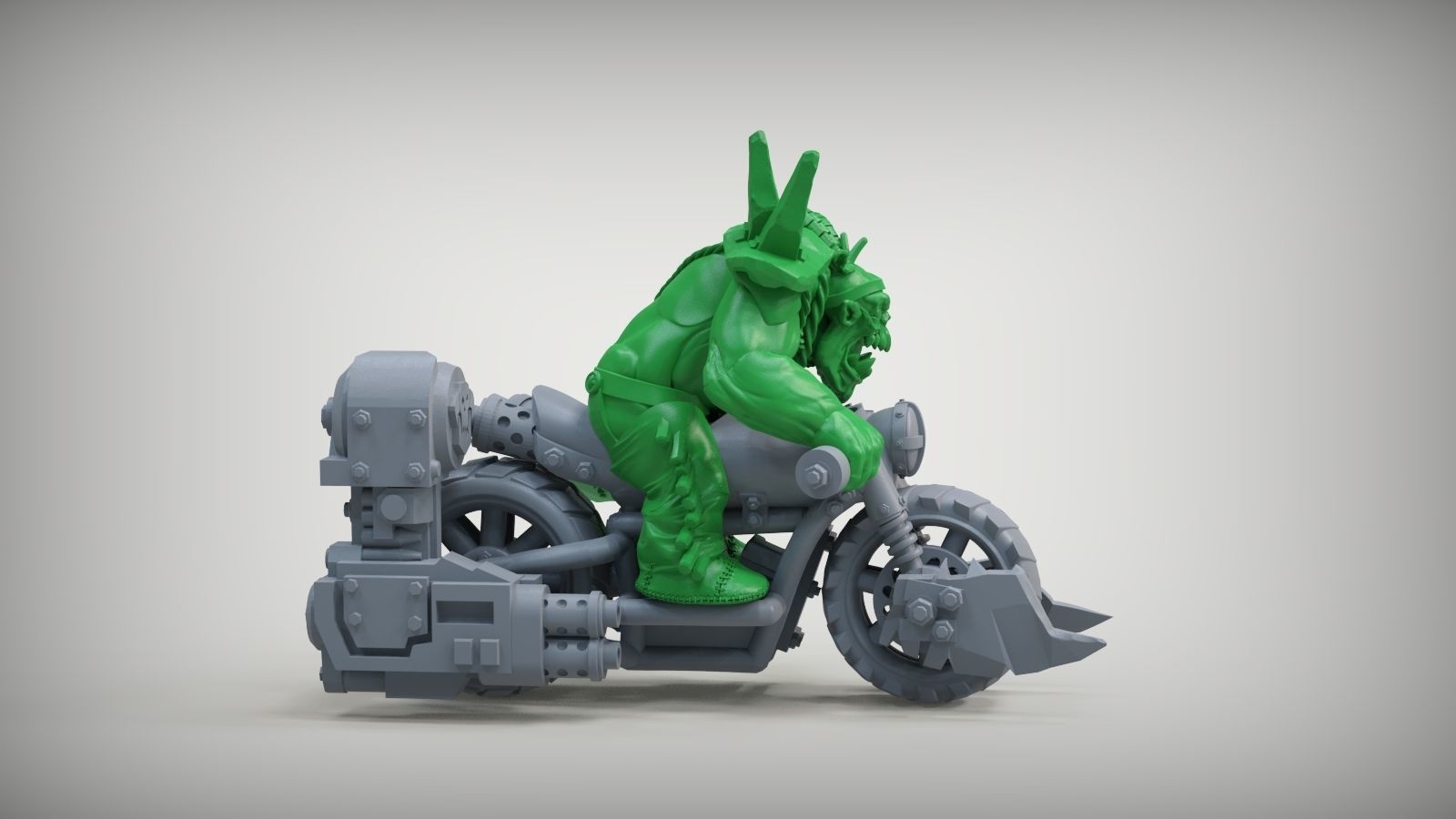 TATANKA RIDERS 3D print model_17