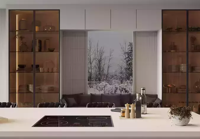 Kitchen Design 3D model
