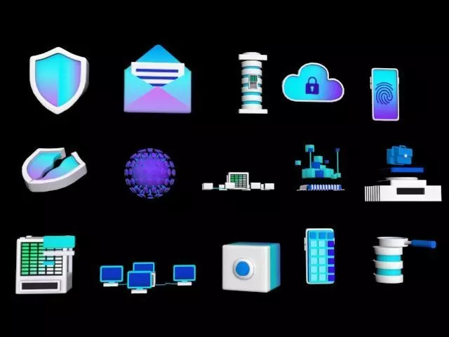 3D Button Collections7 Low-poly 3D model_0