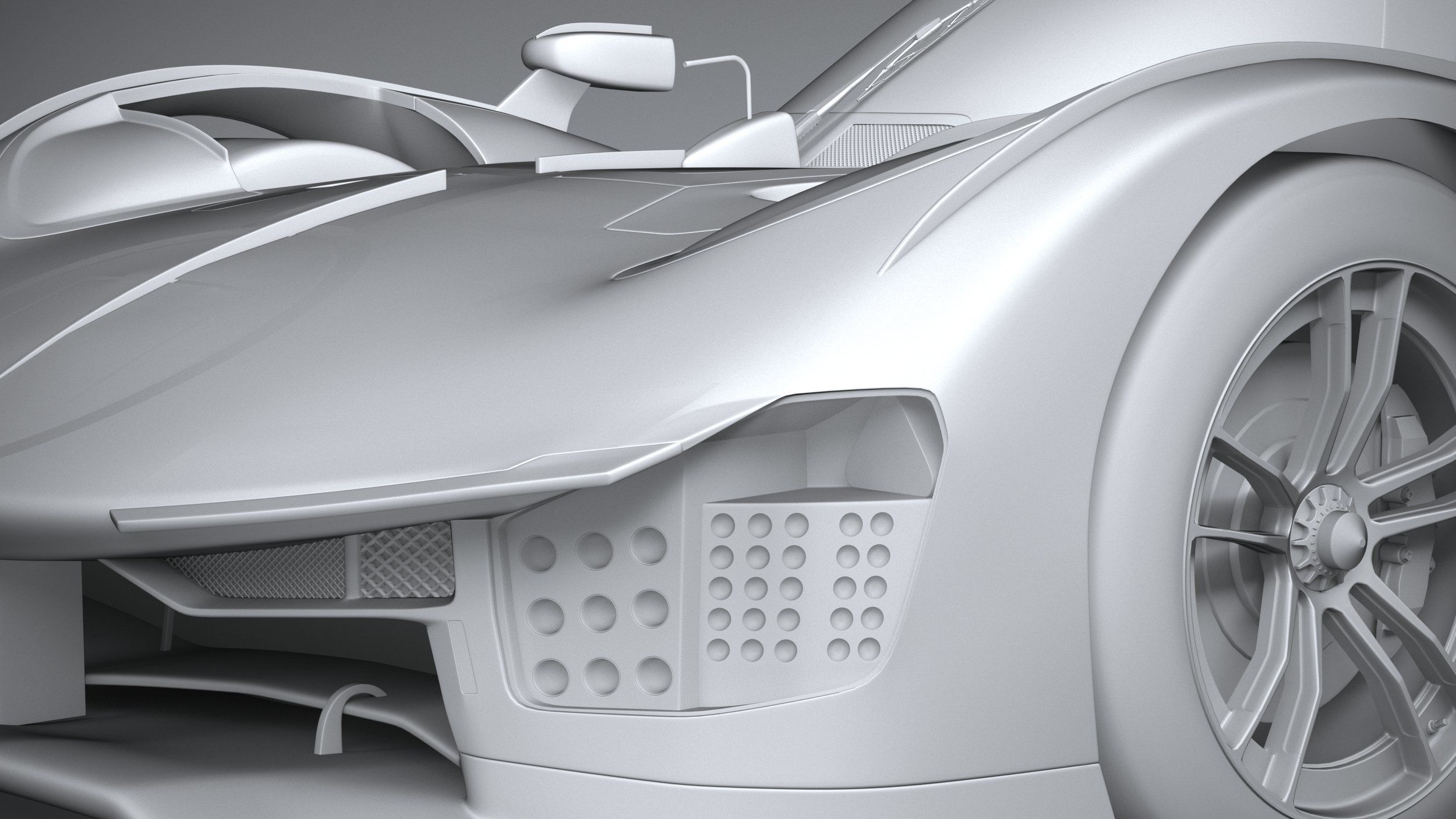 Ferrari 499P Racecar 2023 3D model_23