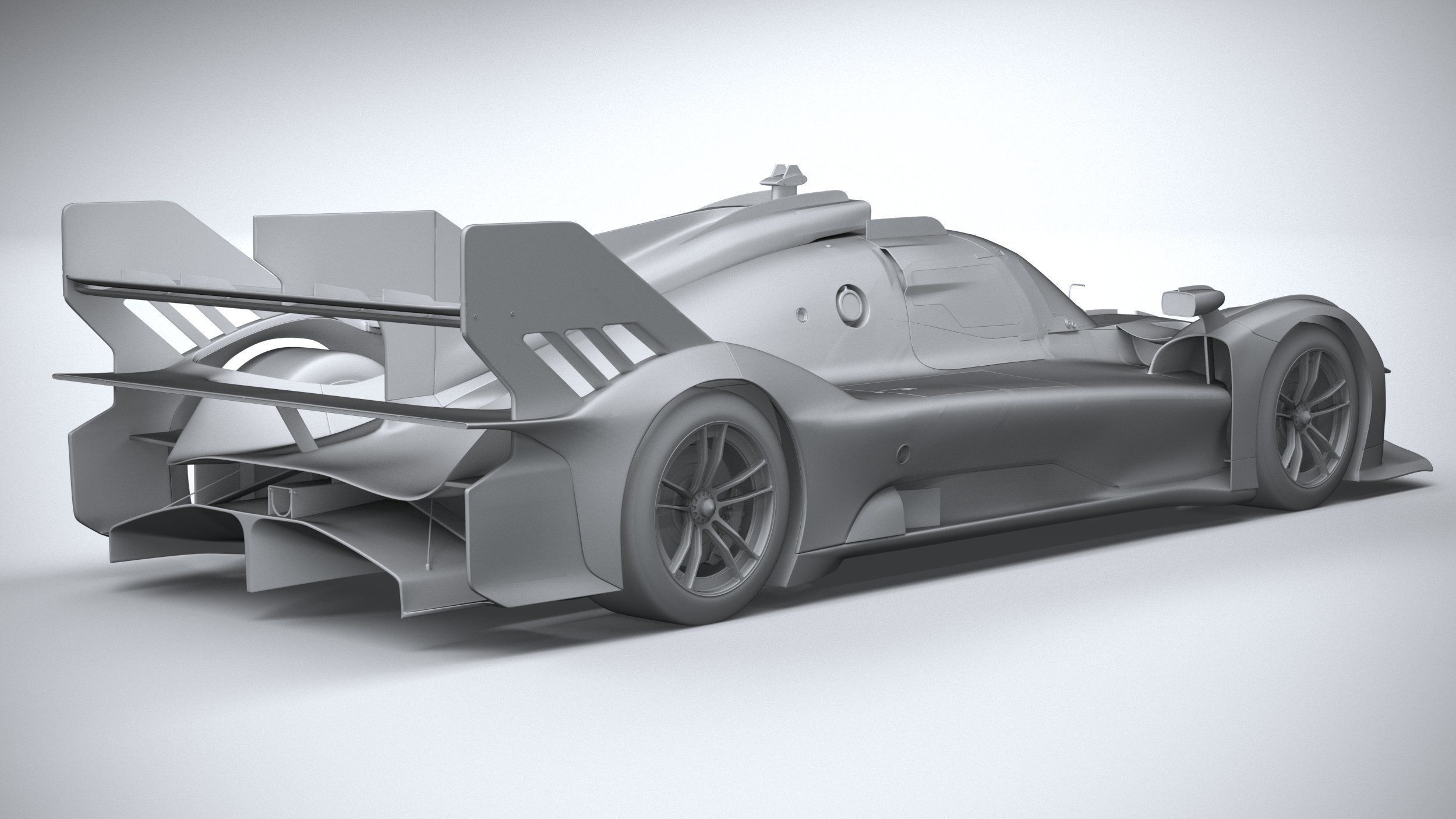 Ferrari 499P Racecar 2023 3D model_25