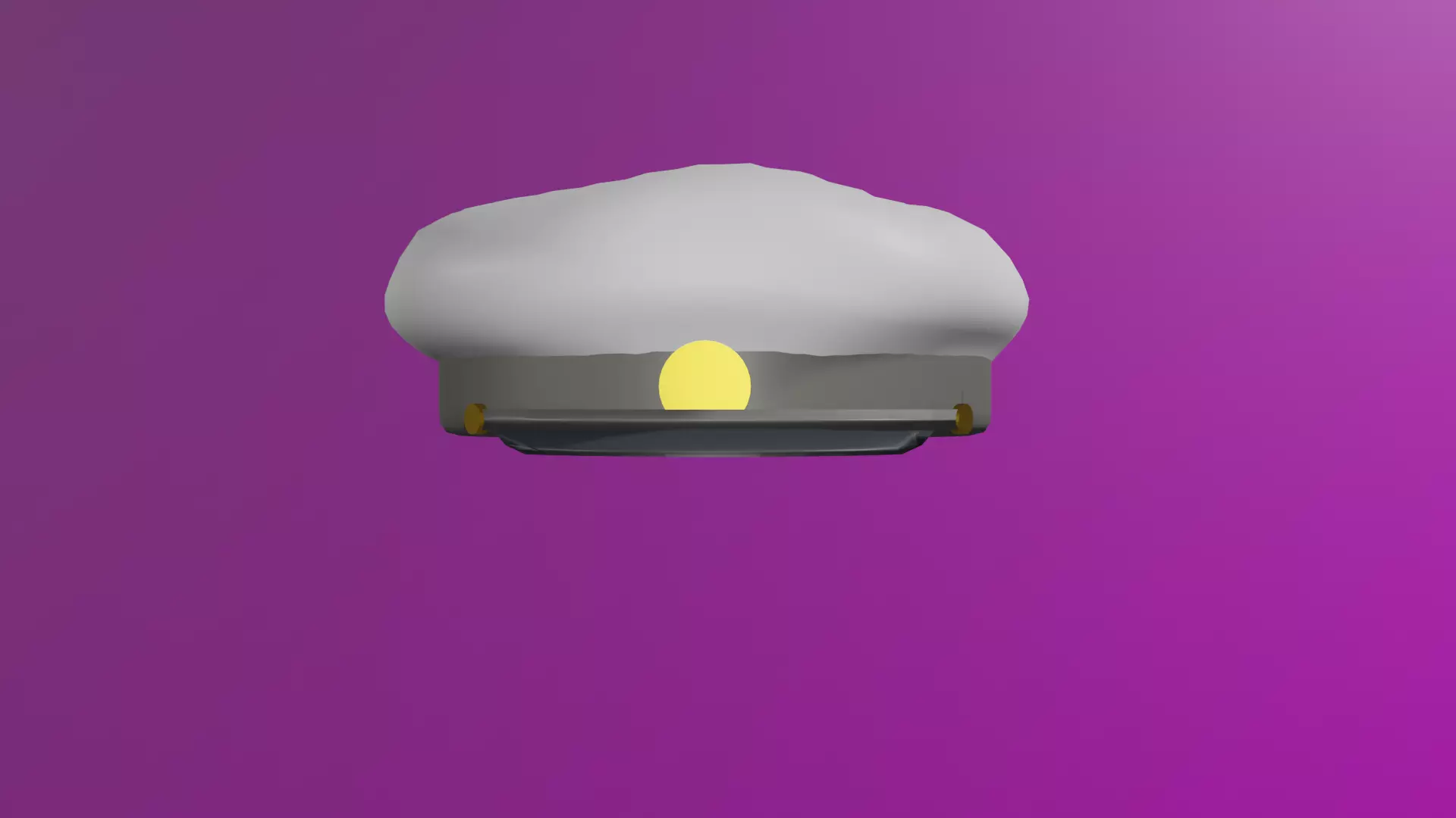 Headdress beret Free low-poly 3D model
