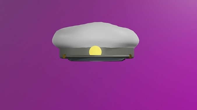 Headdress  beret Free low-poly 3D model