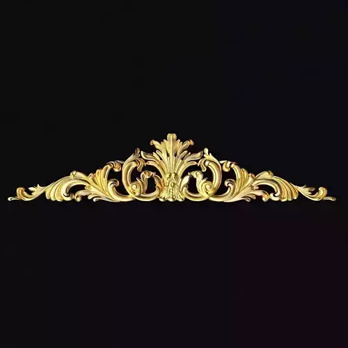 Central decor ornament for furniture