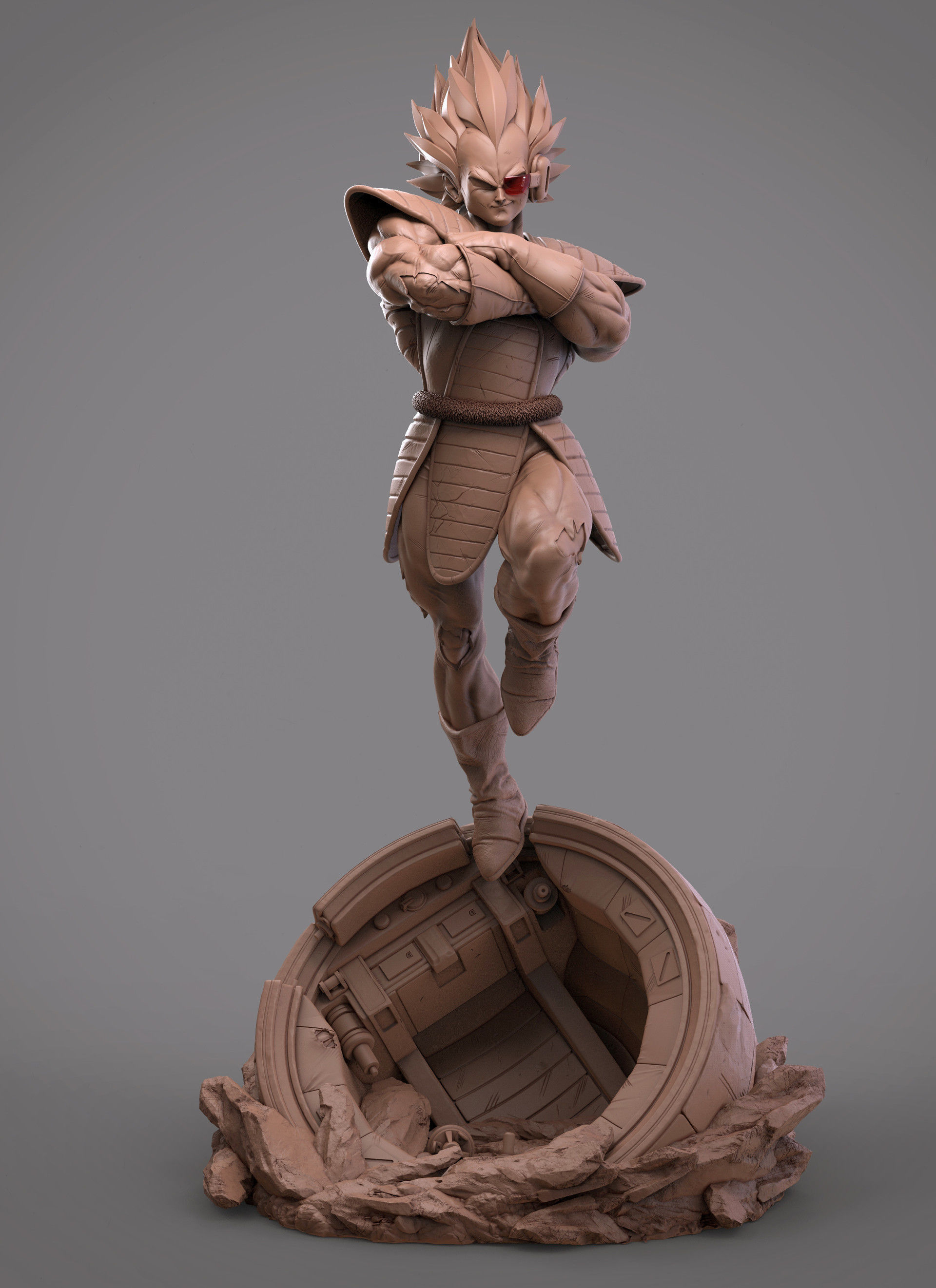 gradon ball Vegeta 3D print model_3