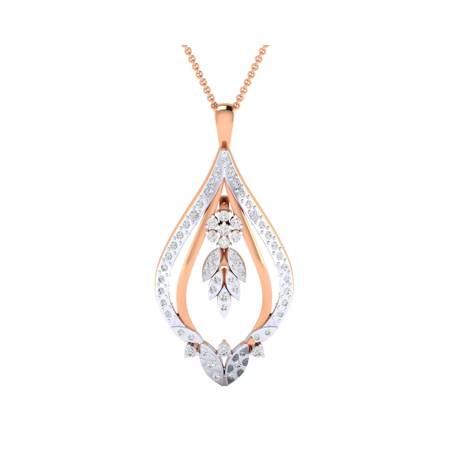 Women Pendant STL OBJ FBX Renders Details 3D print model_0