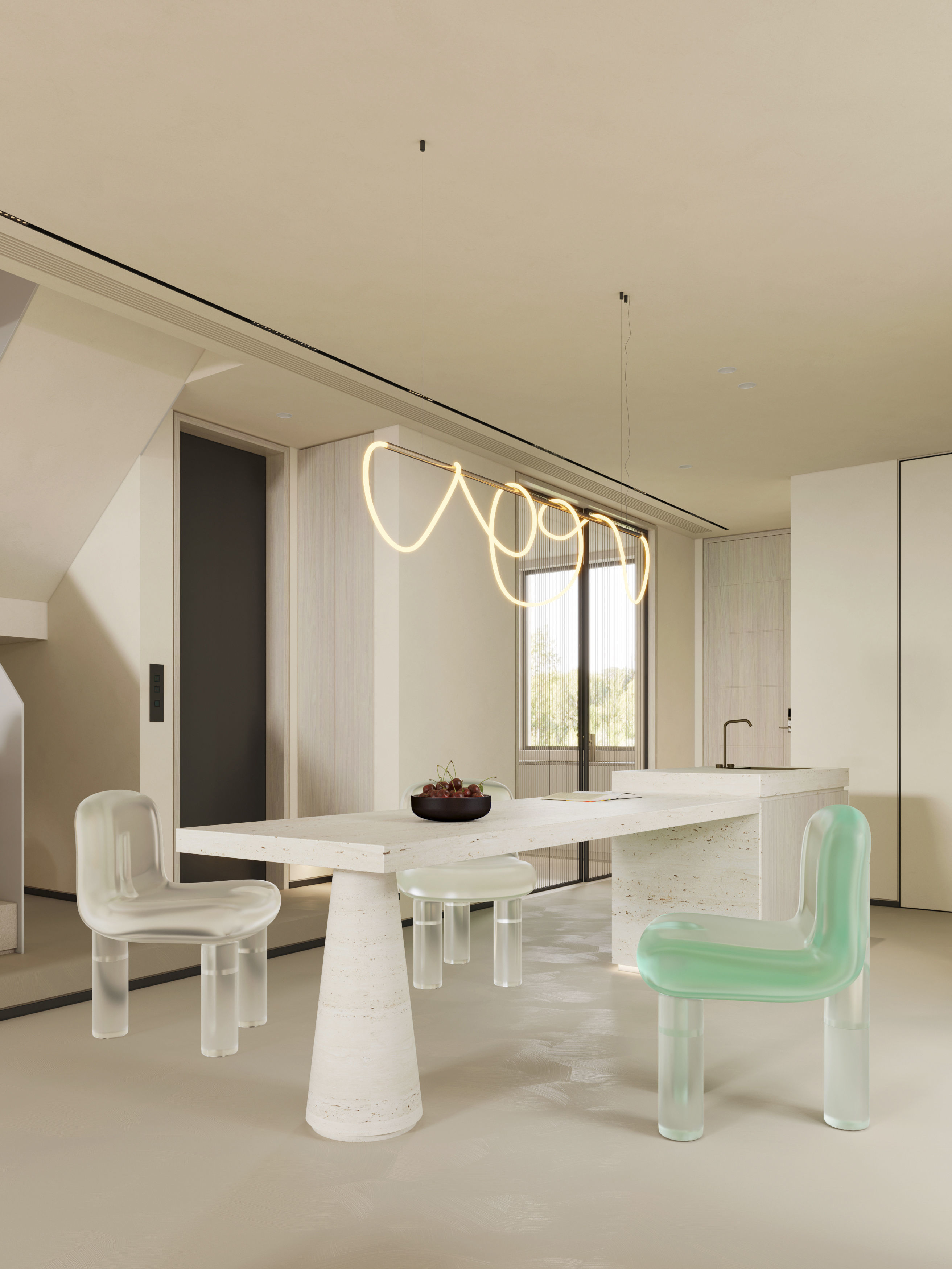 Living Room 3D model_5