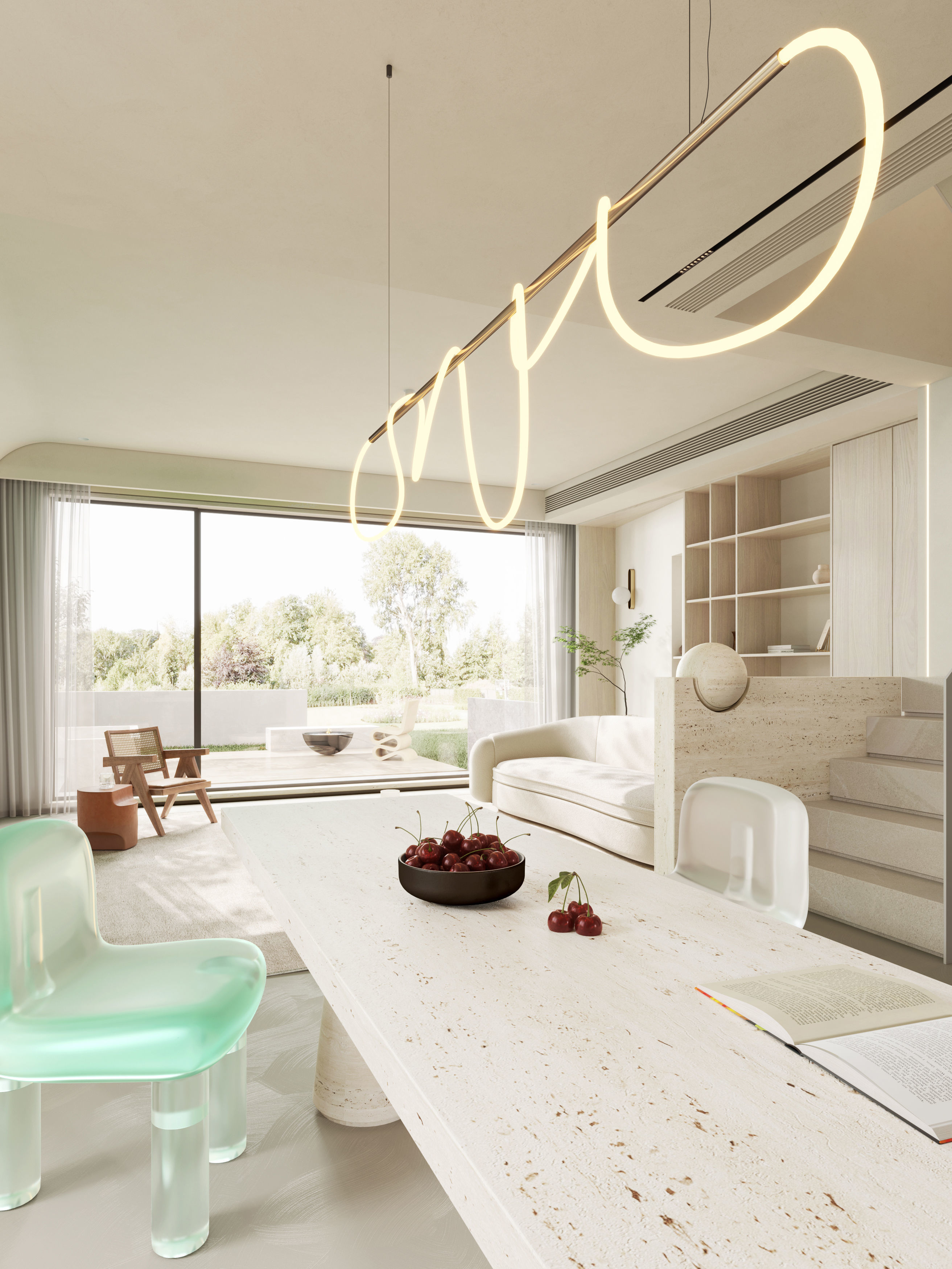 Living Room 3D model_3