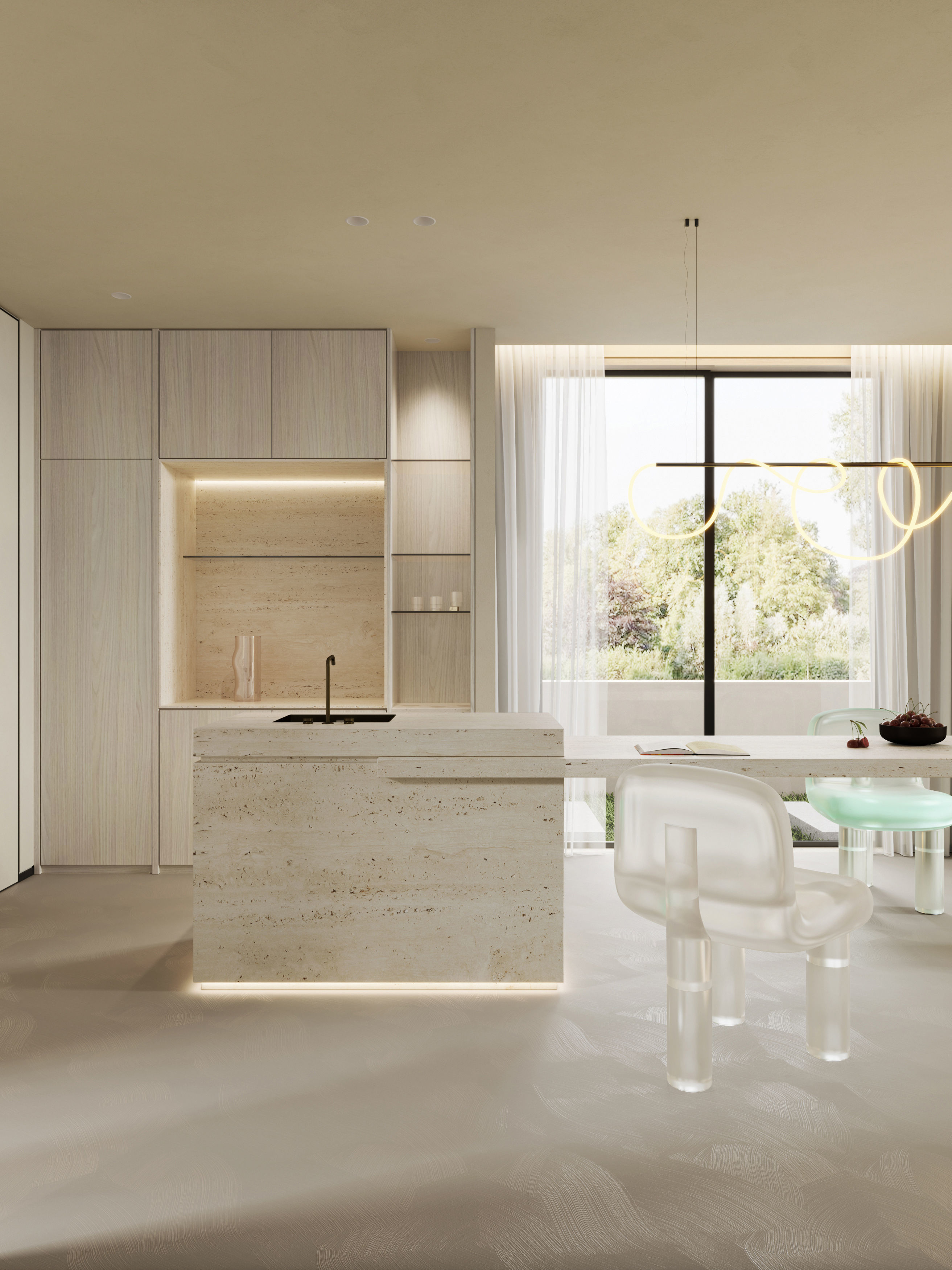 Living Room 3D model_6