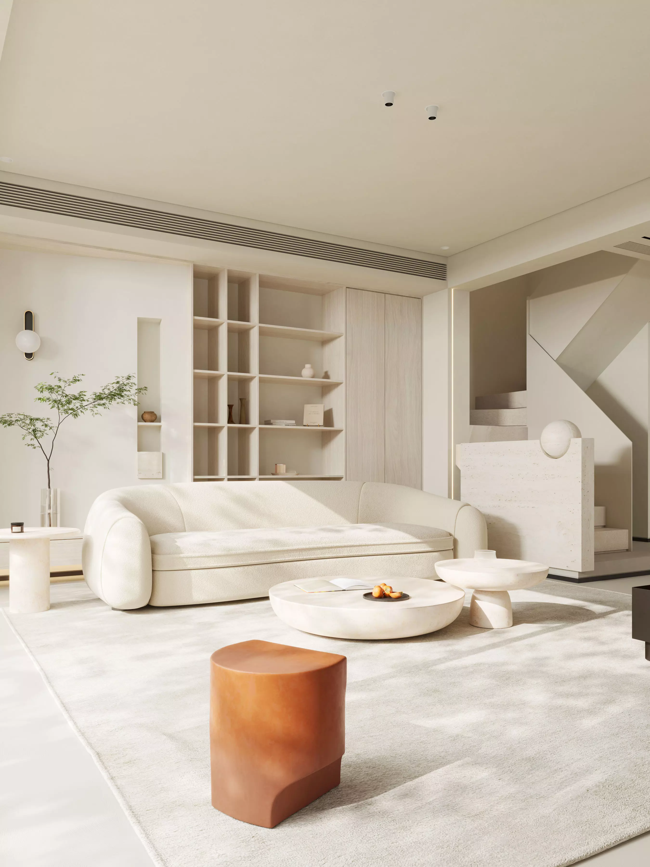 Living Room 3D model_0