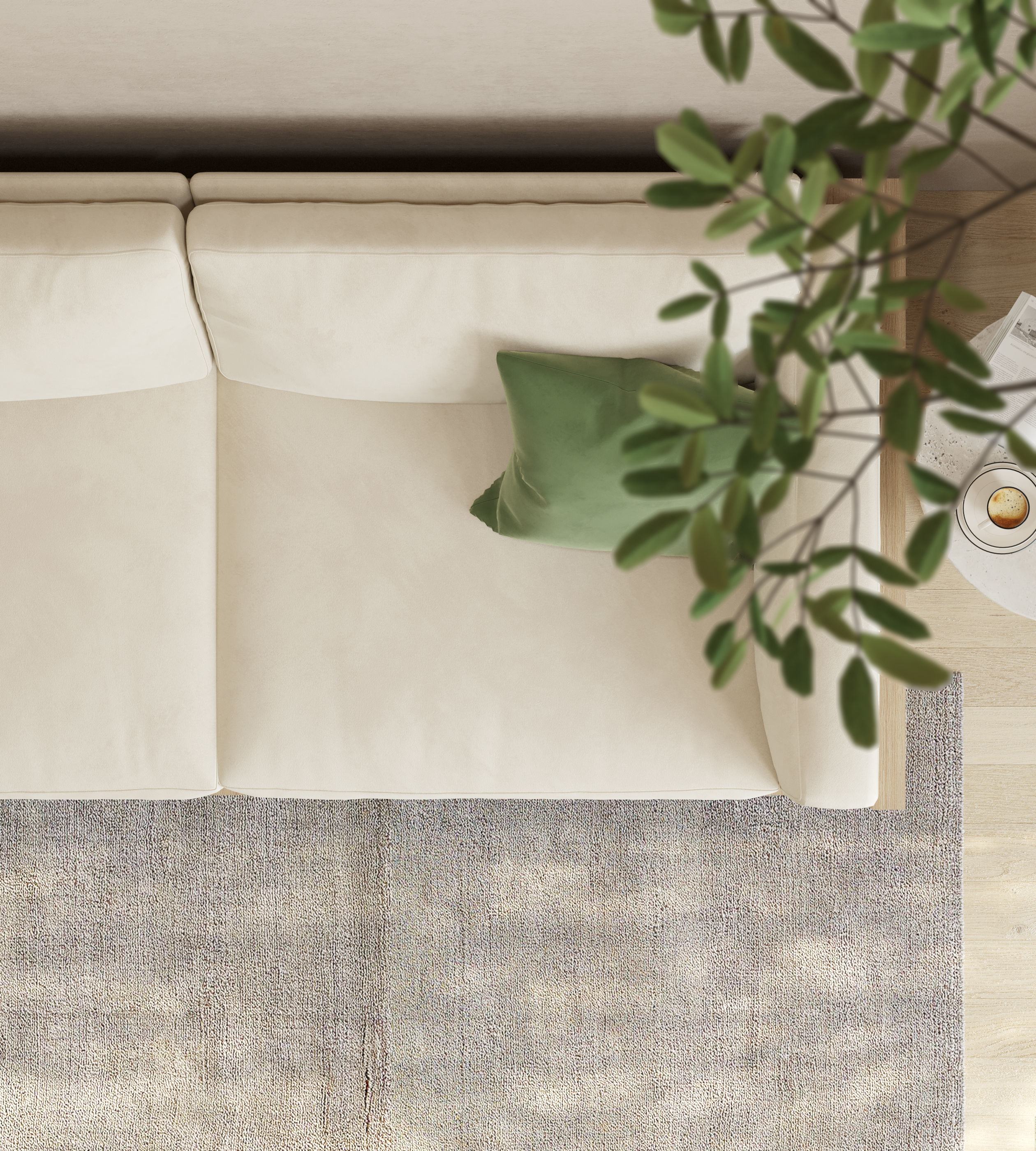 Modern residential indoor 3 d model 3D model_7