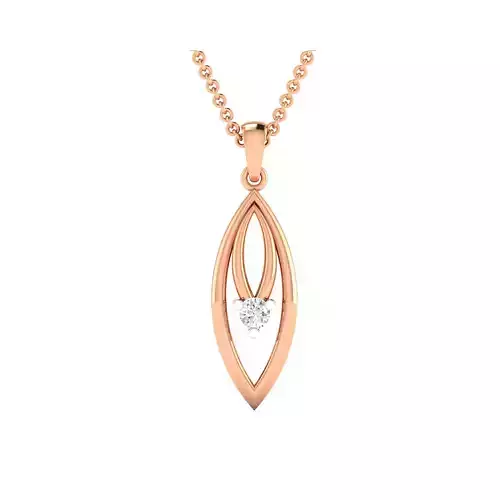 Women Pendant STL OBJ FBX Renders Details