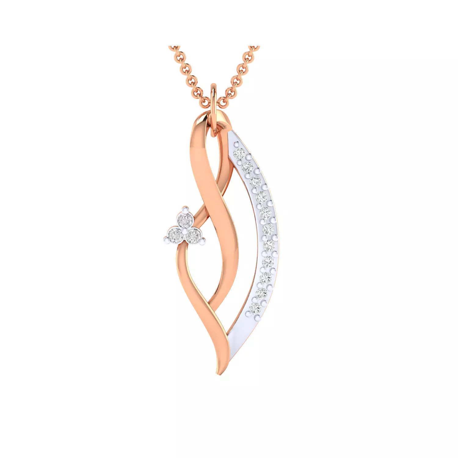 Women Pendant STL OBJ FBX Renders Details 3D print model_0