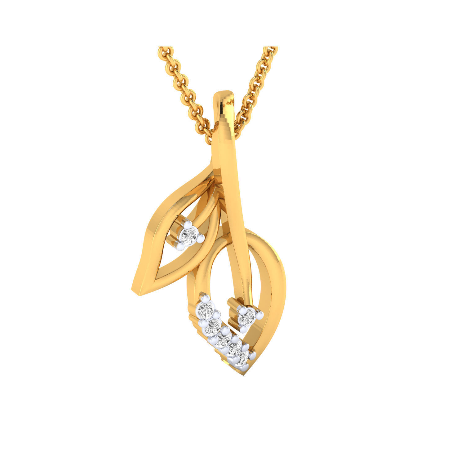 Women Pendant STL OBJ FBX Renders Details 3D print model_5