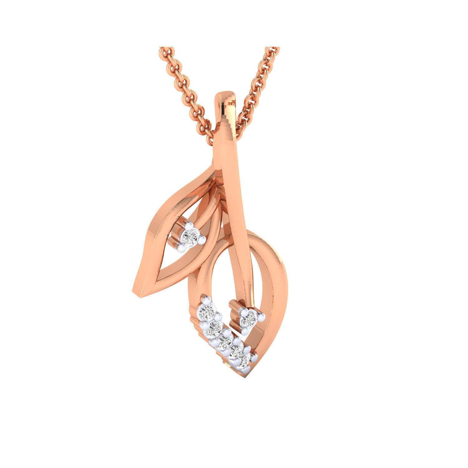 Women Pendant STL OBJ FBX Renders Details 3D print model_1