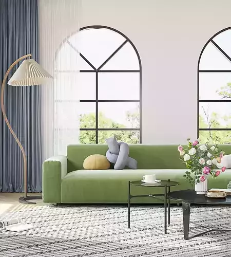 Modern residential indoor 3 d model