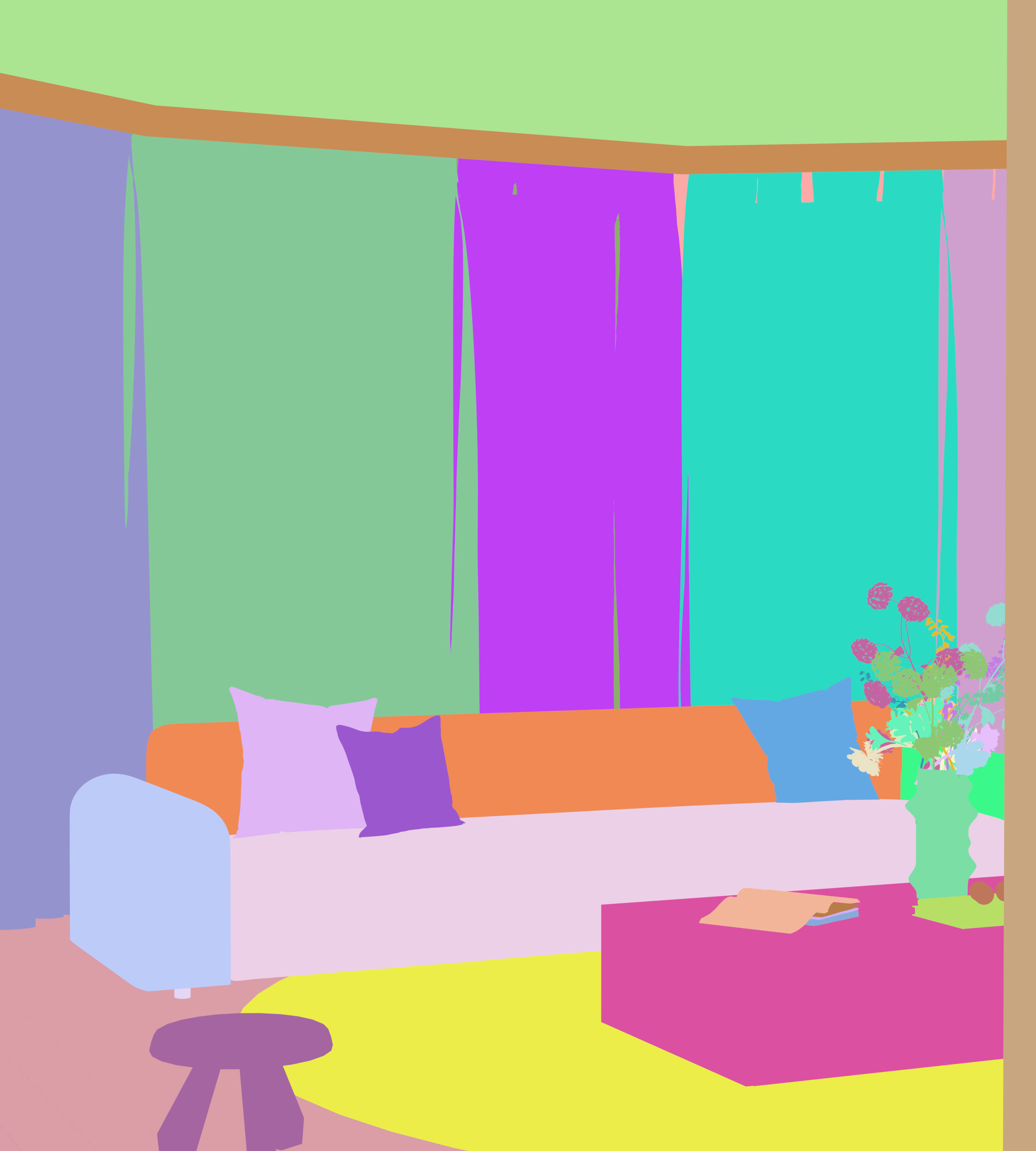 Modern residential indoor 3 d model 3D model_13