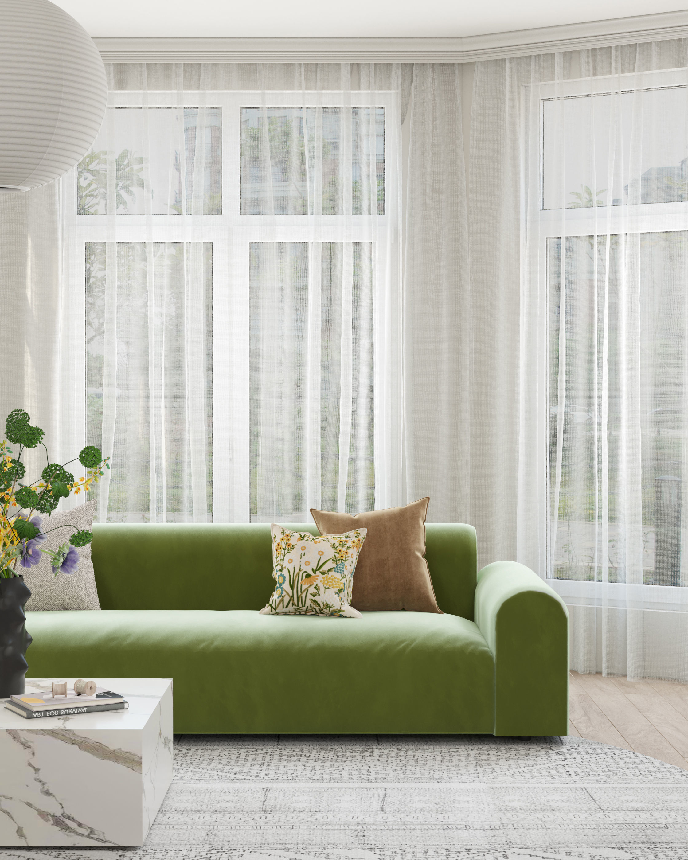 Modern residential indoor 3 d model 3D model_9