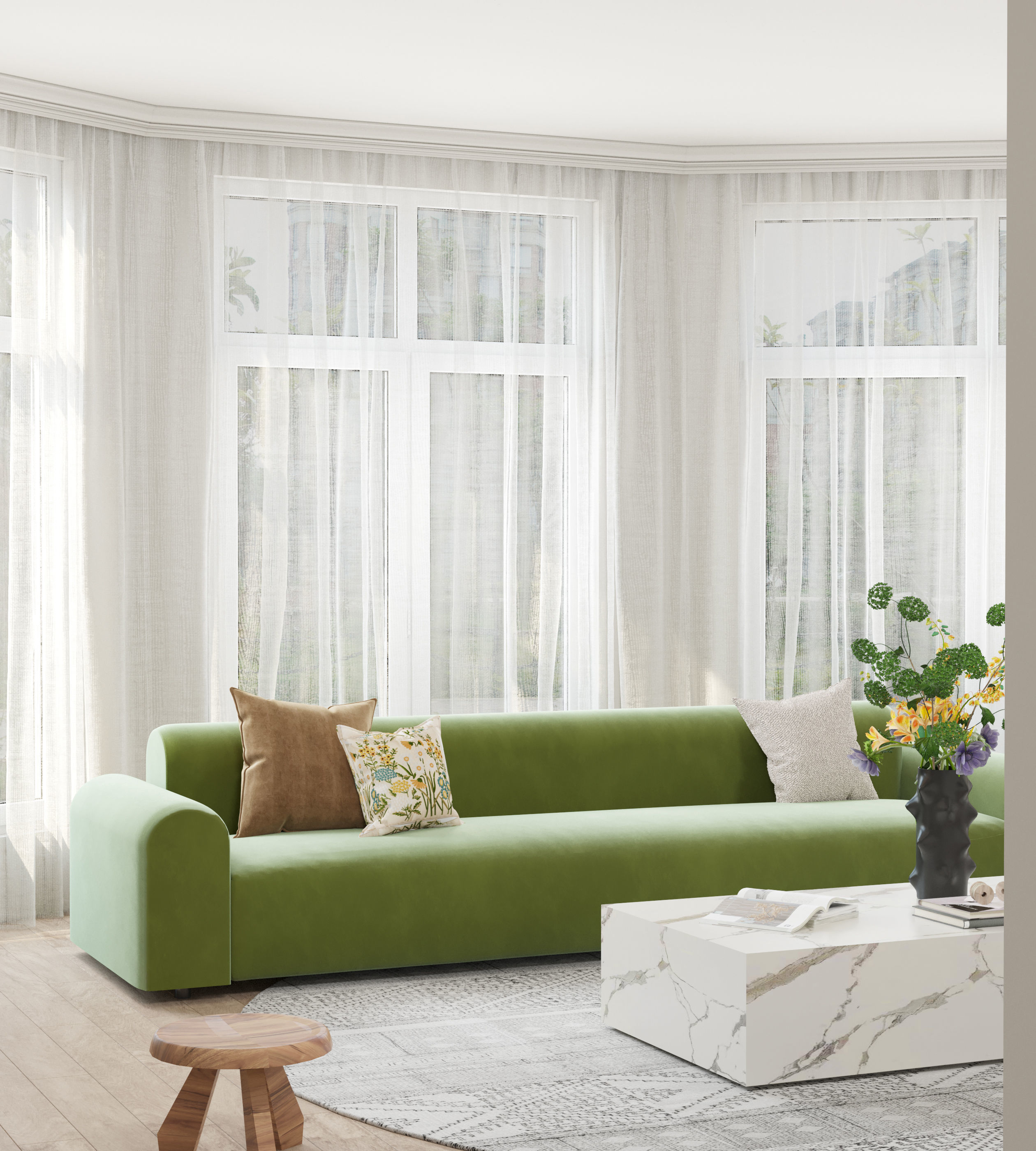 Modern residential indoor 3 d model 3D model_14