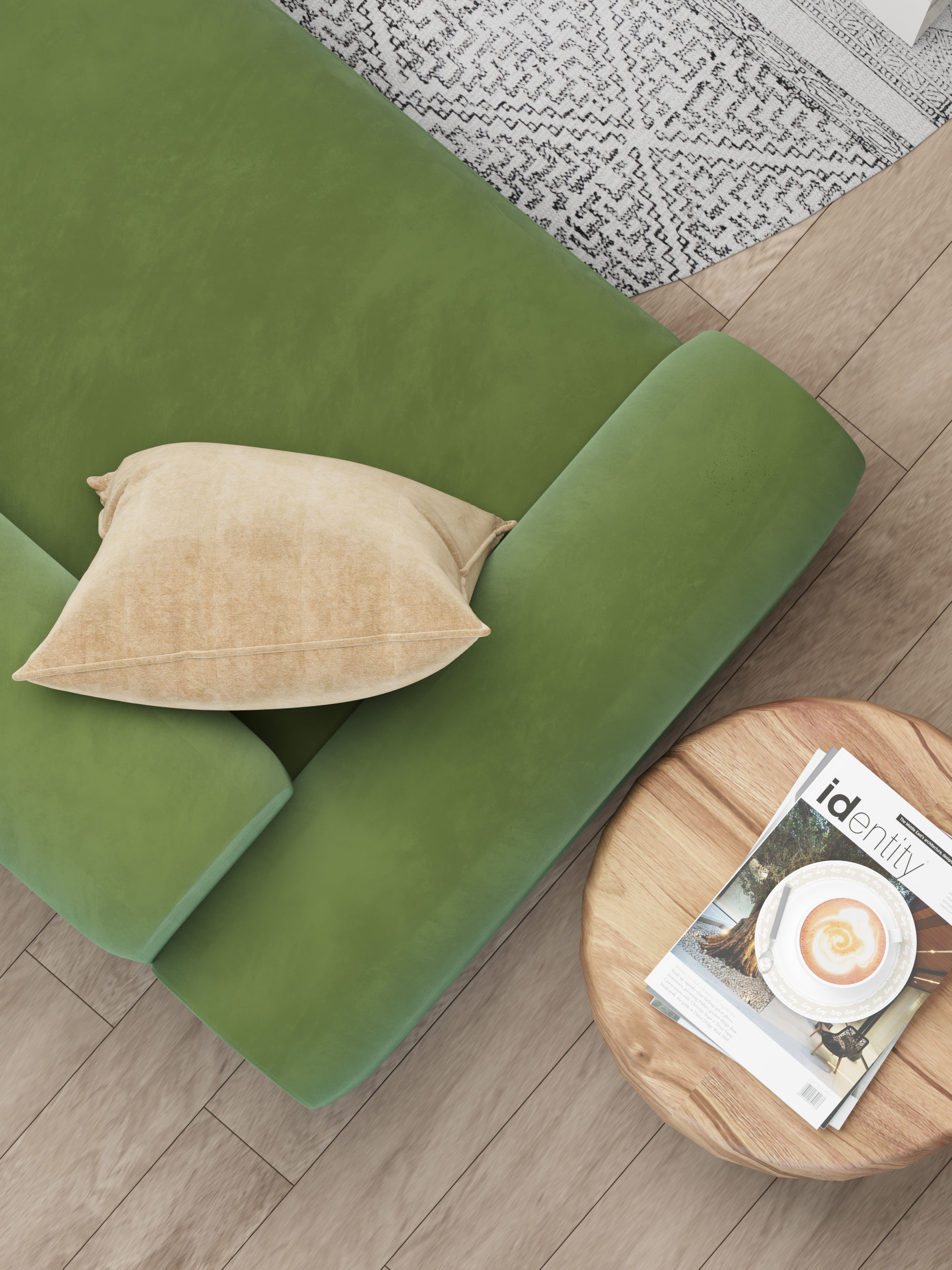 Modern residential indoor 3 d model 3D model_16