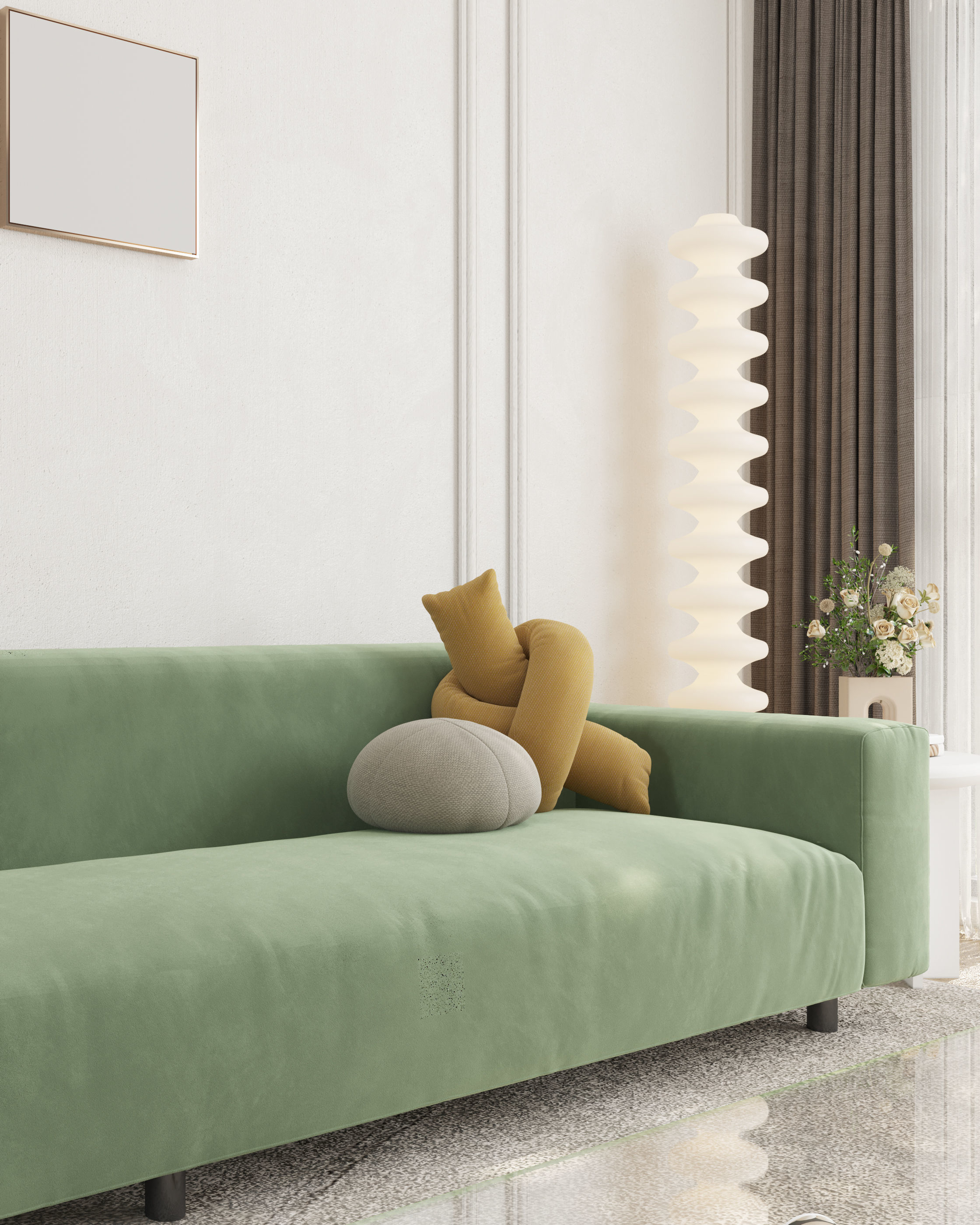 Modern residential indoor 3 d model 3D model_18