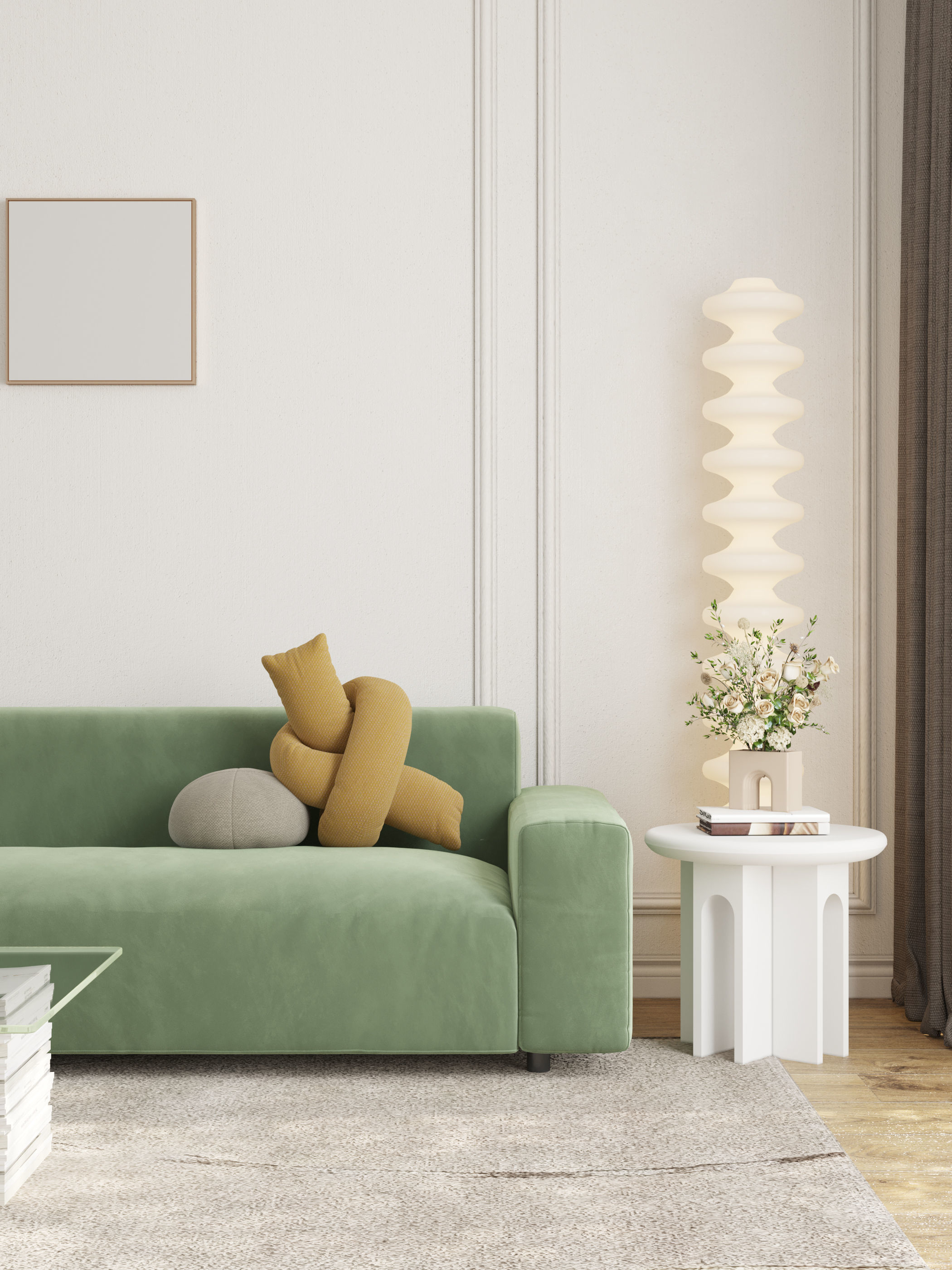 Modern residential indoor 3 d model 3D model_7