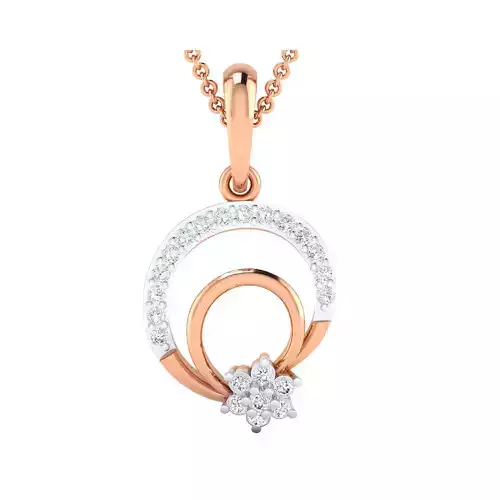 Women Pendant STL OBJ FBX Renders Details