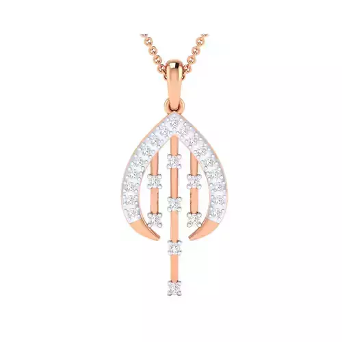 Women Pendant STL OBJ FBX Renders Details