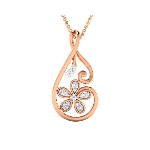 Women Pendant STL OBJ FBX Renders Details 3D print model