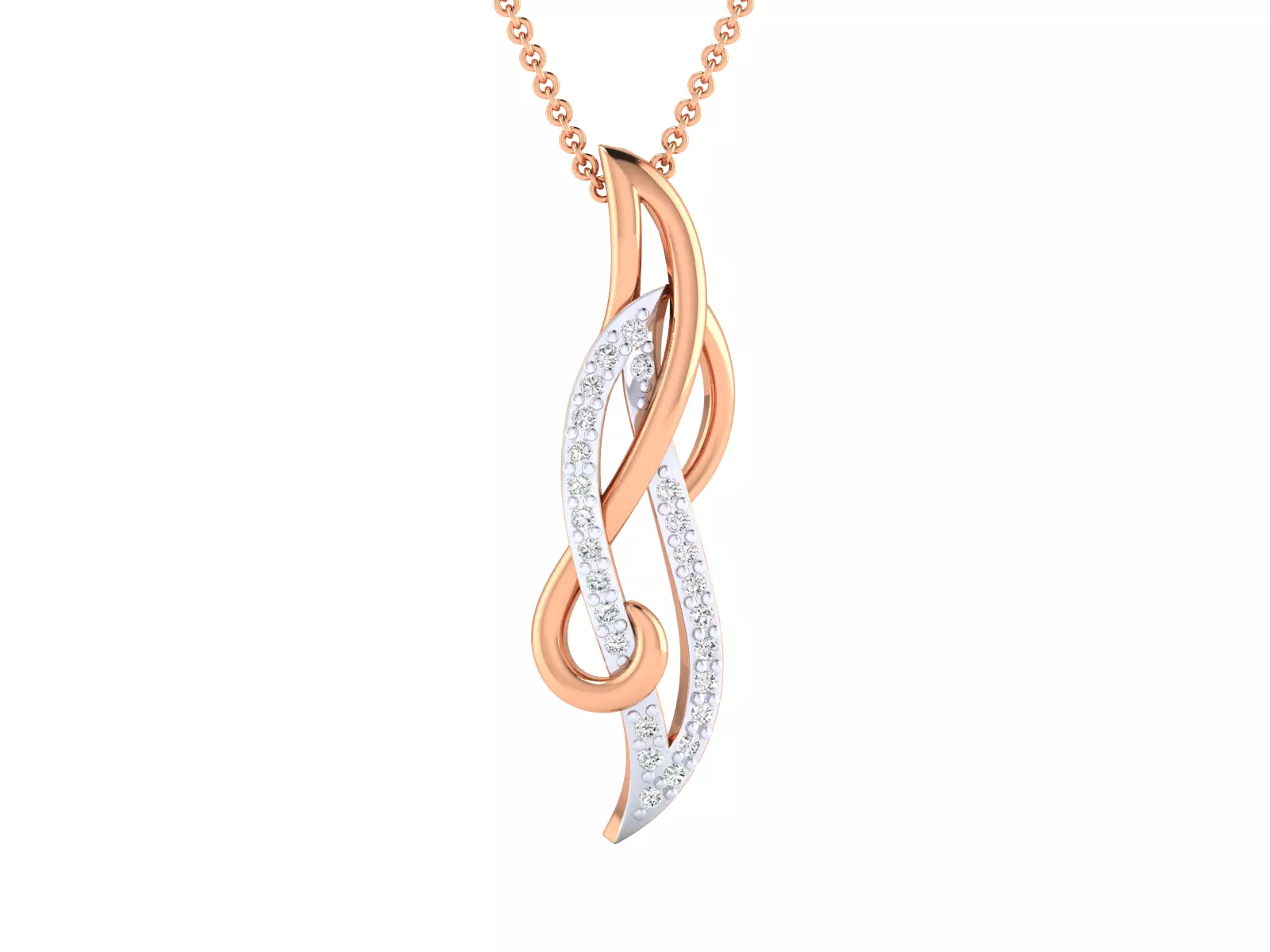 Women Pendant STL OBJ FBX Renders Details 3D print model_0