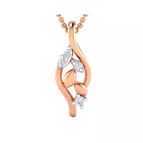 Women Pendant STL OBJ FBX Renders Details