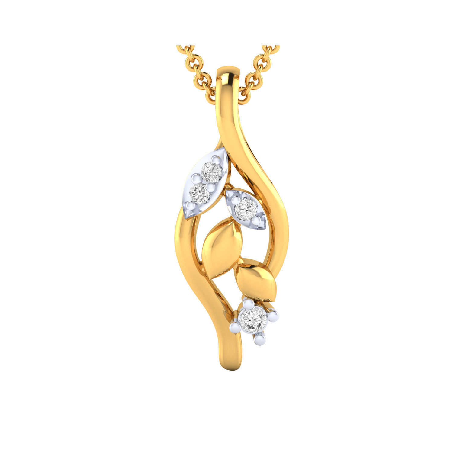 Women Pendant STL OBJ FBX Renders Details 3D print model_17