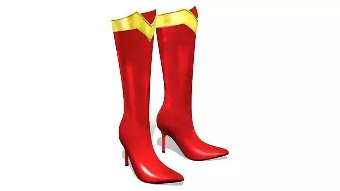 Womens Midcalf Super Hero Boots
