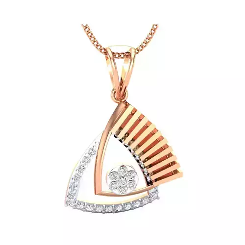 Women Pendant STL OBJ FBX Renders Details