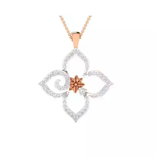 Women Pendant STL OBJ FBX Renders Details 3D print model