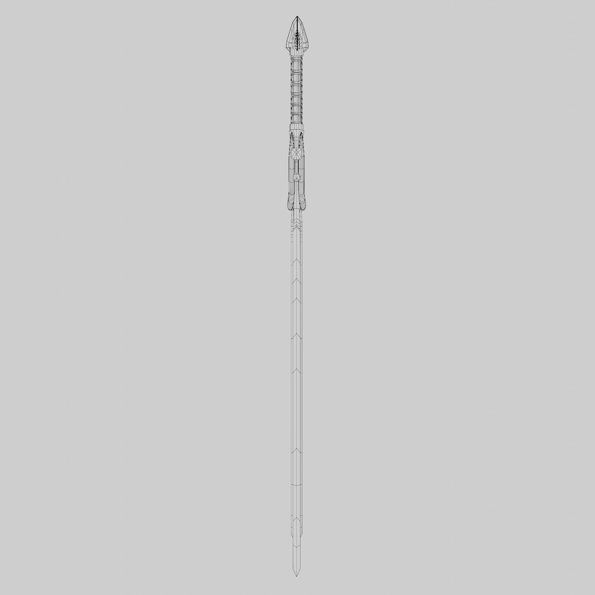 Sword of Titan Low-poly 3D model_13