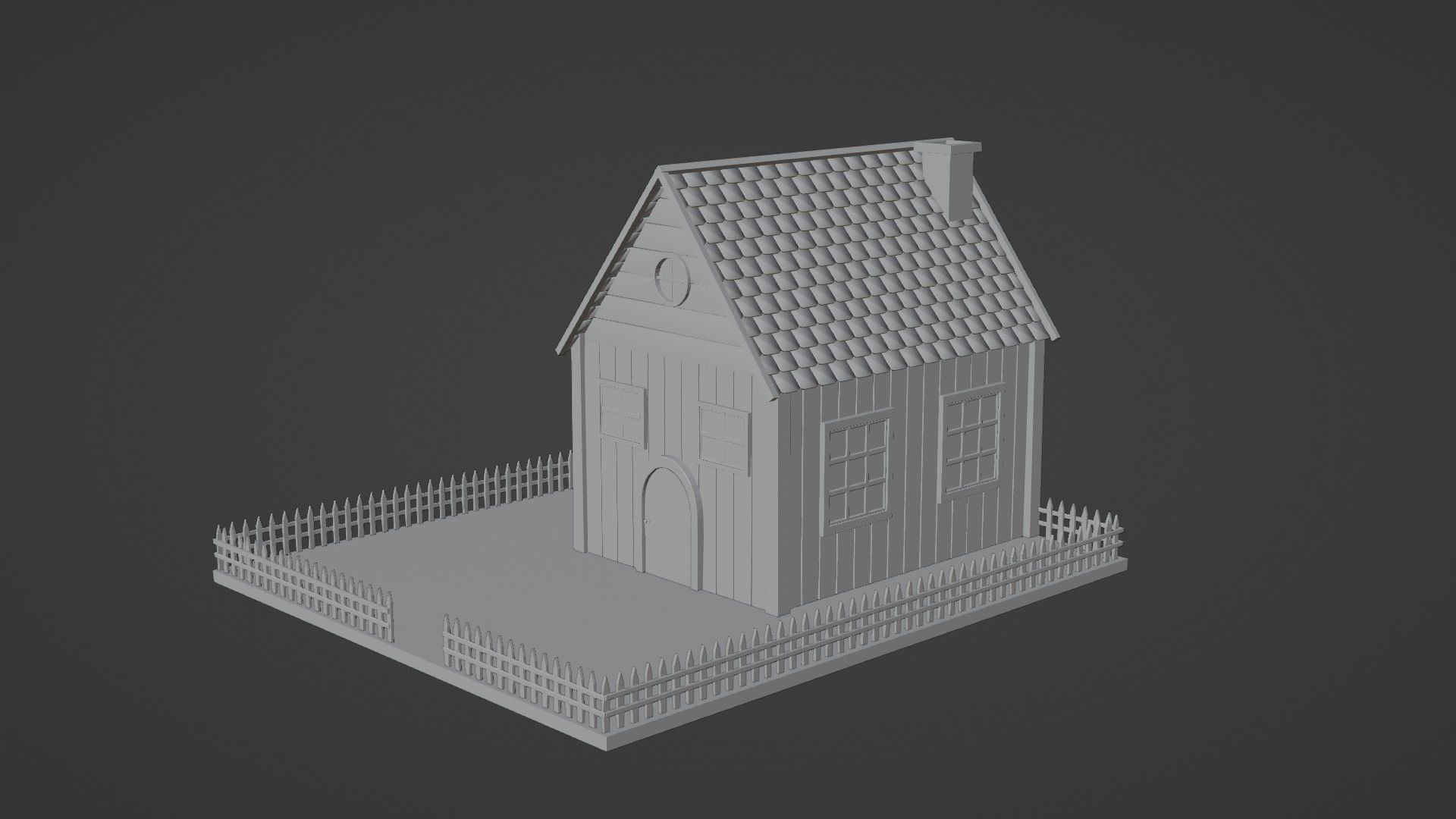 wooden 3D model_15