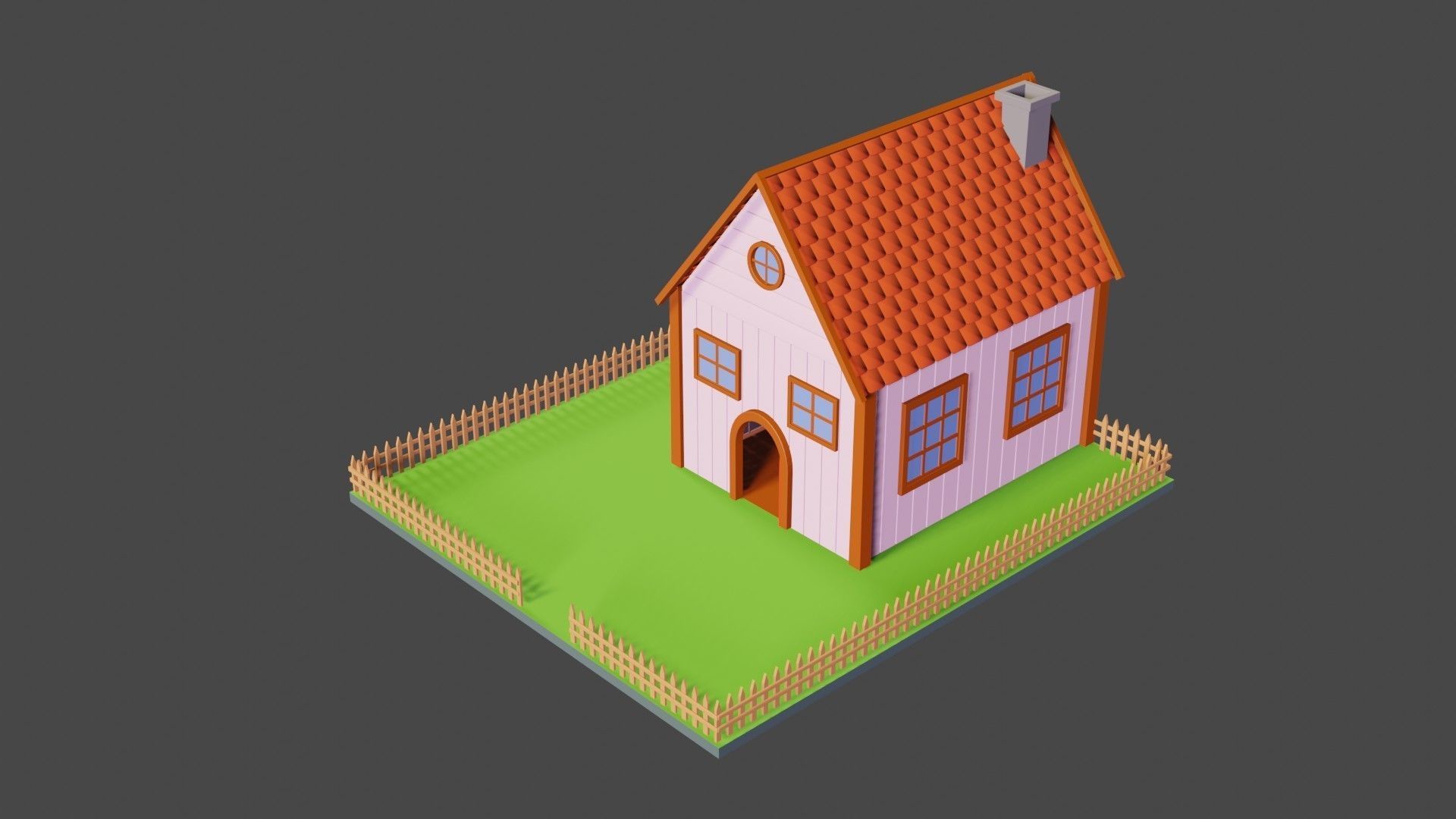 wooden 3D model_5