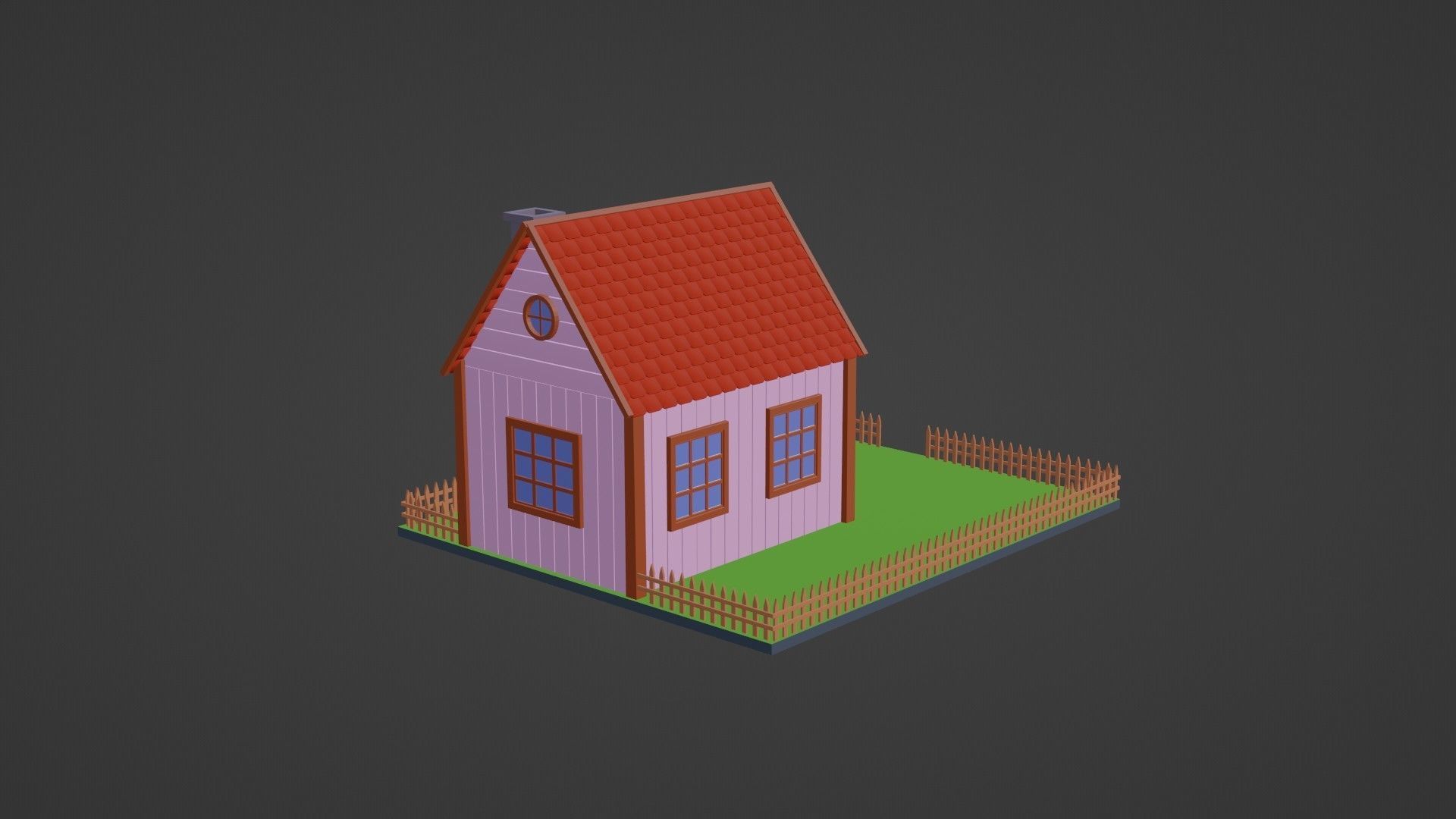 wooden 3D model_11