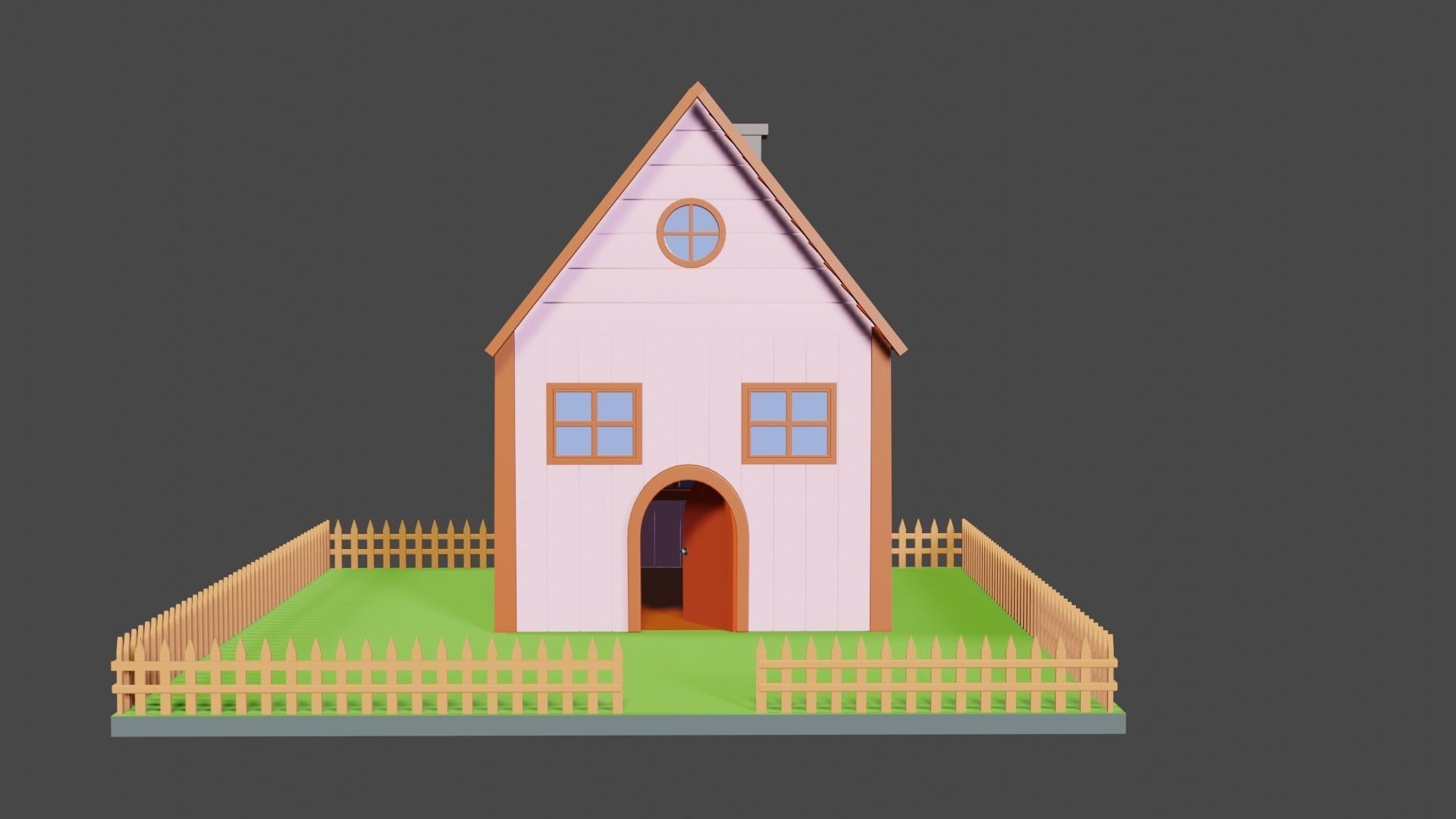 wooden 3D model_4