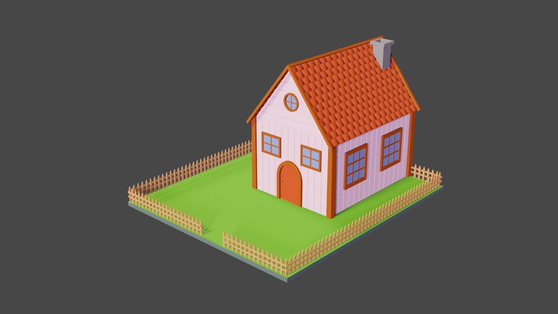 wooden 3D model_6