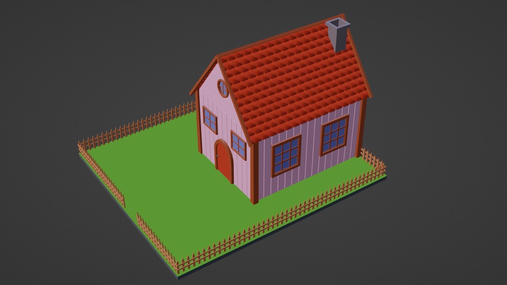 wooden 3D model_9