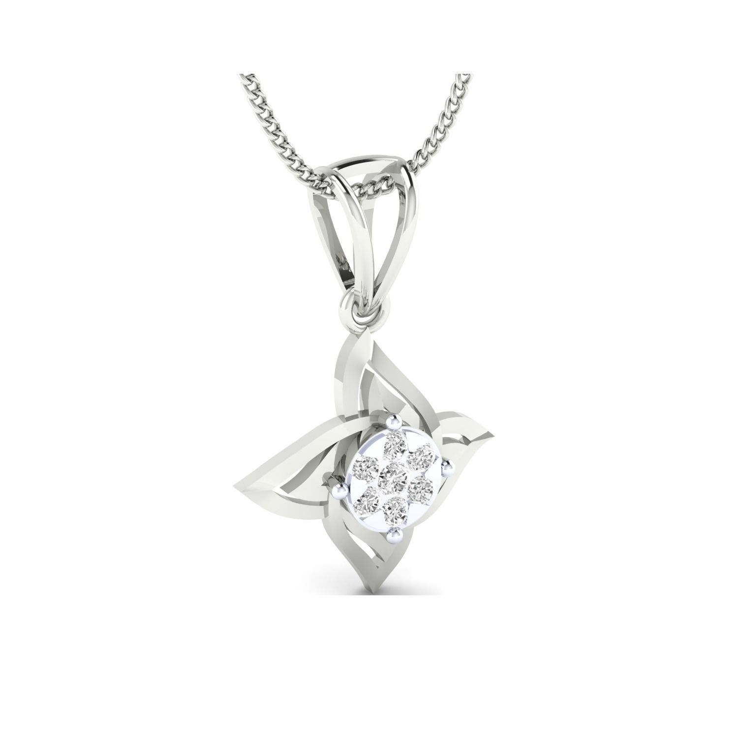 Women Pendant STL OBJ FBX Renders Details 3D print model_6