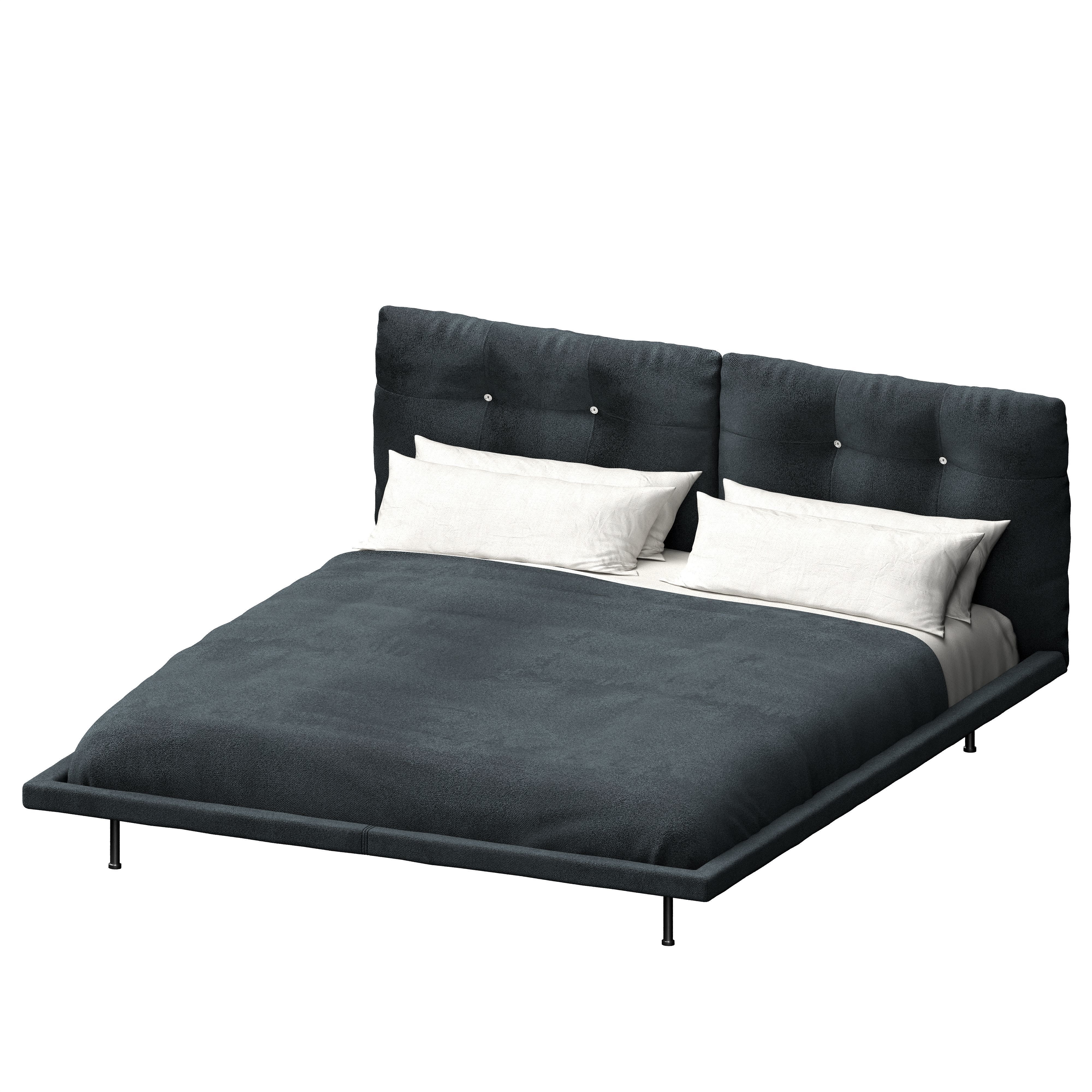 Living Divani Rod Bed 3D model_1