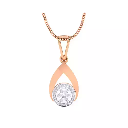 Women Pendant STL OBJ FBX Renders Details