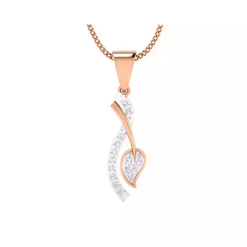 Women Pendant STL OBJ FBX Renders Details