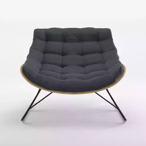 Melbourne Relax Chair 3D Model Low-poly 3D model